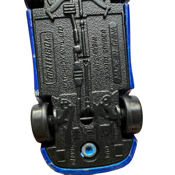 1998 Matchbox Dodge Viper RT/10 Convertible Blue Spider Graphics Diecast 1:64 - Picture 7 of 9